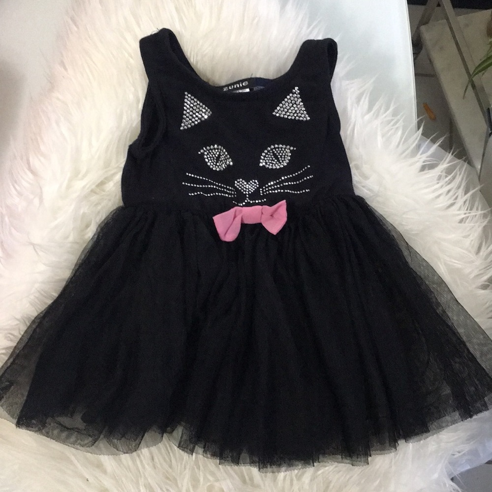 Adorable Zunie cat tutu dress